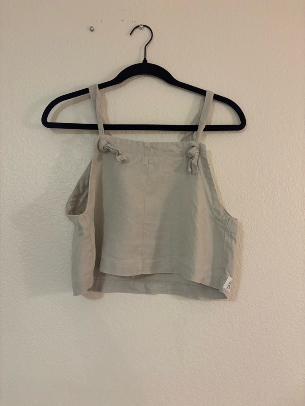 Linen Crop & Skort Set